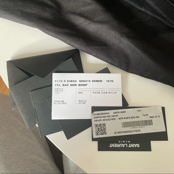 Saint Laurent Rive Gauche Shopping Tote - Picture 11 of 11